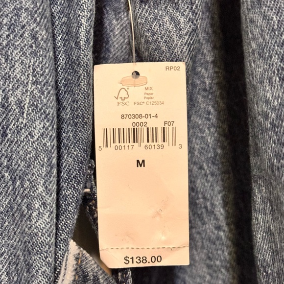 COPY - Gap Belted Denim Shirt Jacket - Picture 7 of 9